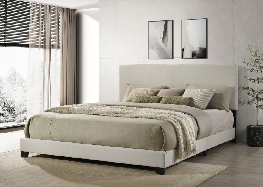 Dorian - Upholstered Panel Bed - Simple Home Plus