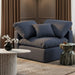 Indulge - Linen Corner Chair - Simple Home Plus