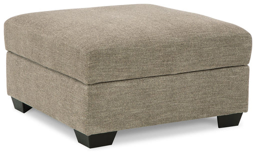 Creswell - Stone - Ottoman With Storage - Simple Home Plus