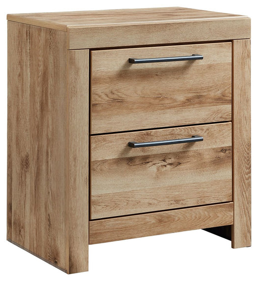 Hyanna - Tan Brown - Two Drawer Night Stand - Simple Home Plus