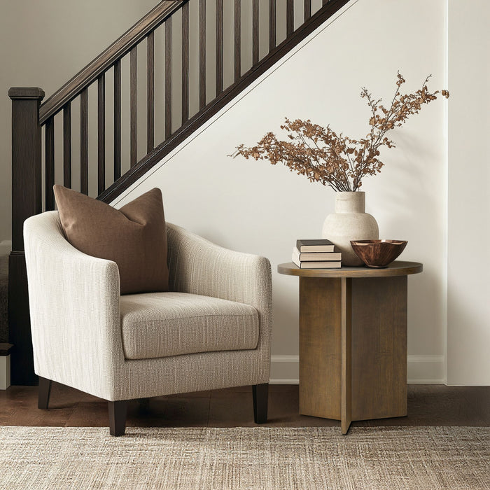 Sadie - Accent Table - Walnut Brown - Simple Home Plus