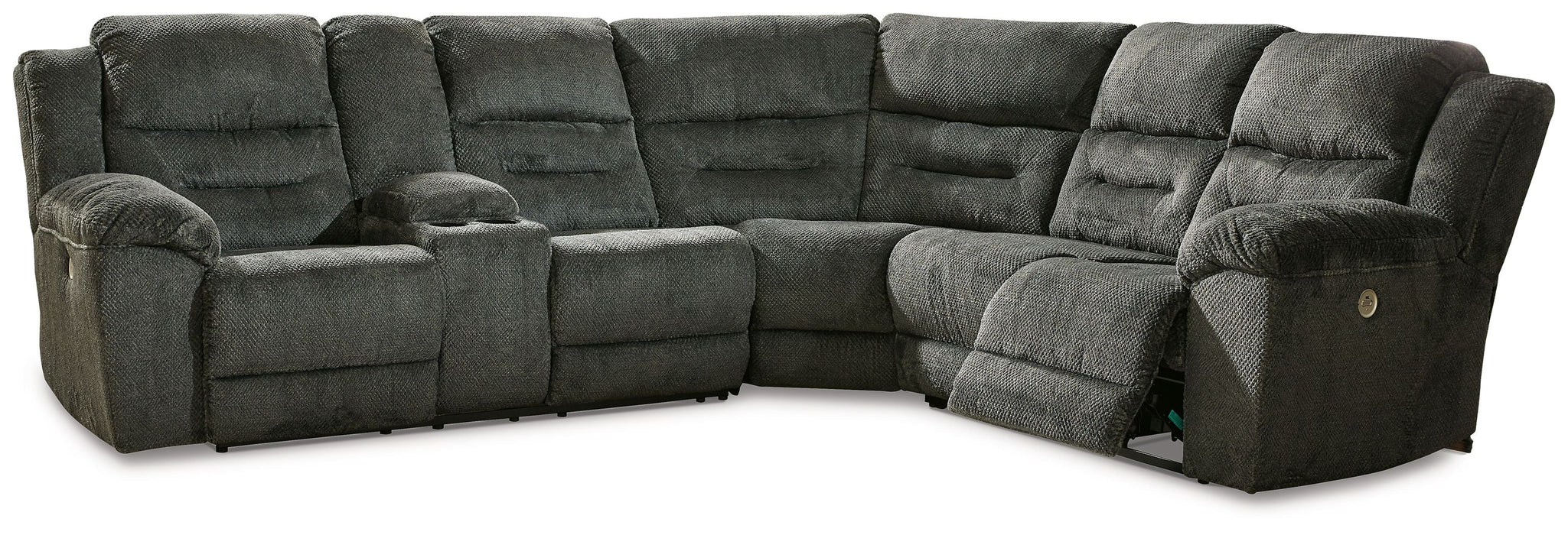 Nettington - Power Reclining Sectional - Simple Home Plus