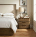 Tiberio - Oak Veneer And Solid Wood Nightstand - Simple Home Plus