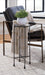 Newgoren - Clear / Black - Accent Table - Simple Home Plus