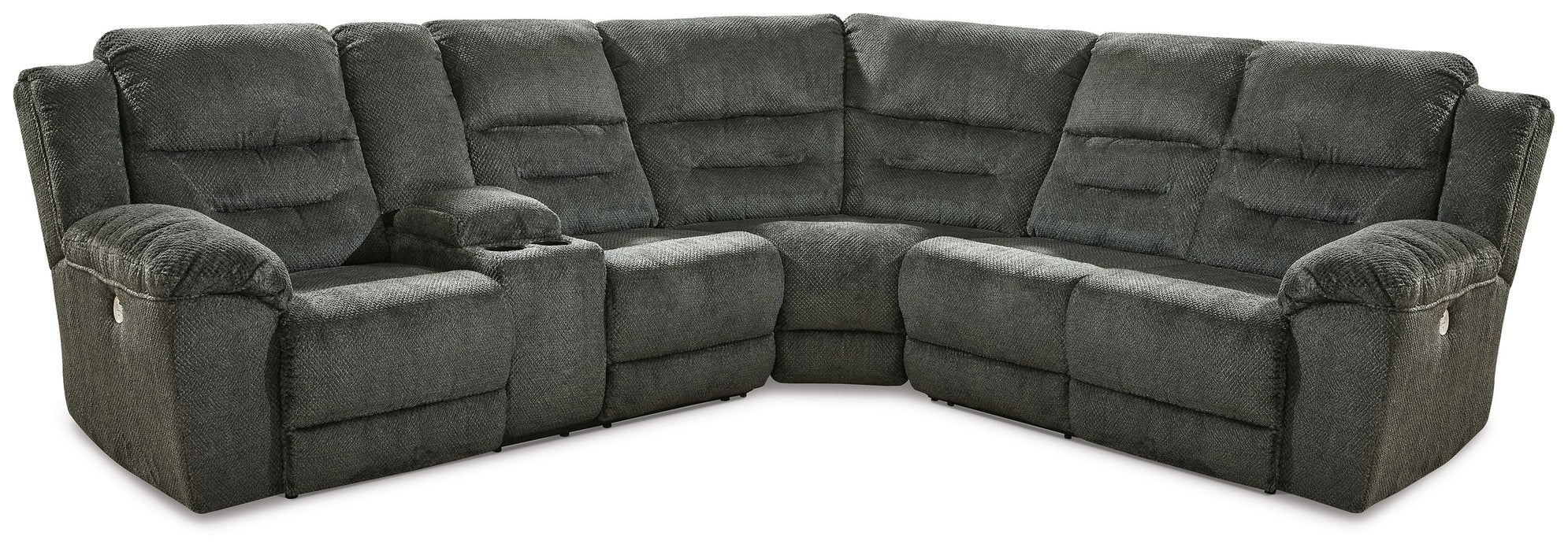 Nettington - Power Reclining Sectional - Simple Home Plus