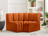Arc - Velvet 2 Piece Modular Sofa - Simple Home Plus