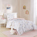 Celia - Starry Sky Metallic Printed Comforter Set - Blush / Gold - Simple Home Plus