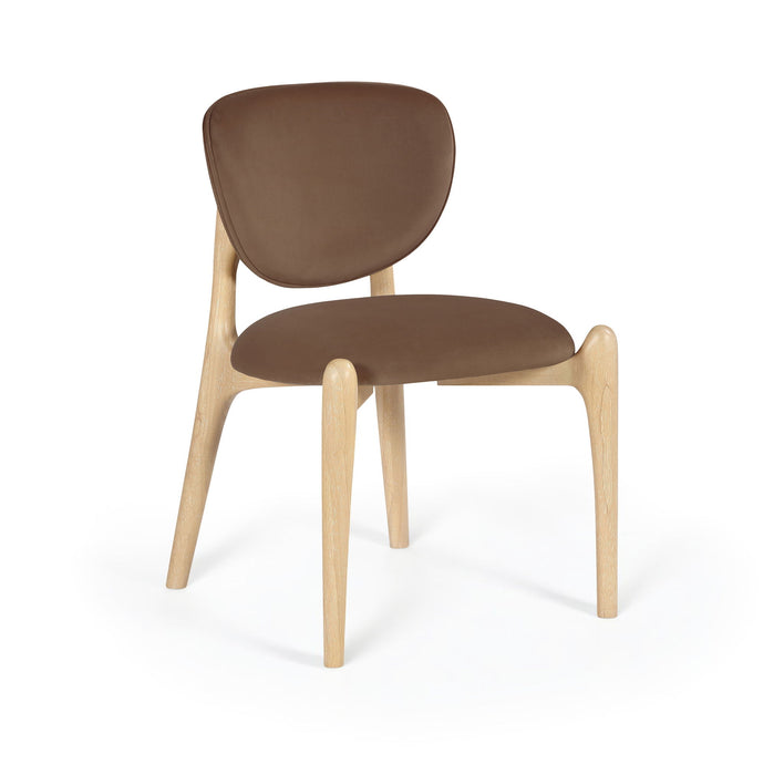 Velora - Upholstered Dining Chair (Set of 2) - Natural Base - Simple Home Plus