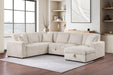 Devonshire - Sleeper Sectional Sofa Storage Chaise - Simple Home Plus