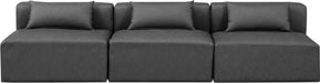 Cube - Modular 3 Seat Armless Sofa - Simple Home Plus