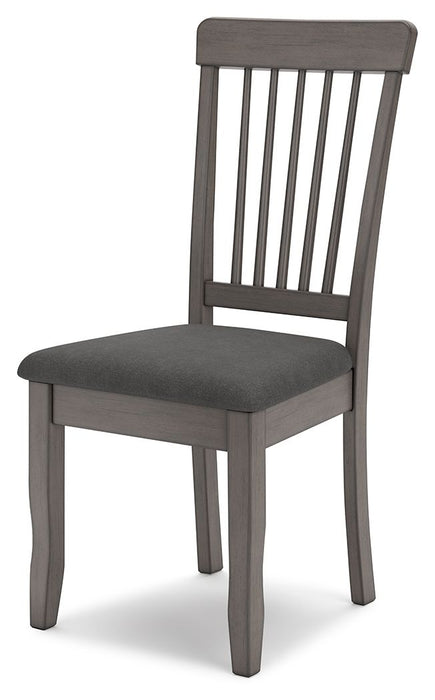 Shullden - Gray - Dining Room Side Chair (Set of 2) - Simple Home Plus