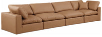 Comfy - Faux Leather Modular Sofa 4 Seats - Simple Home Plus