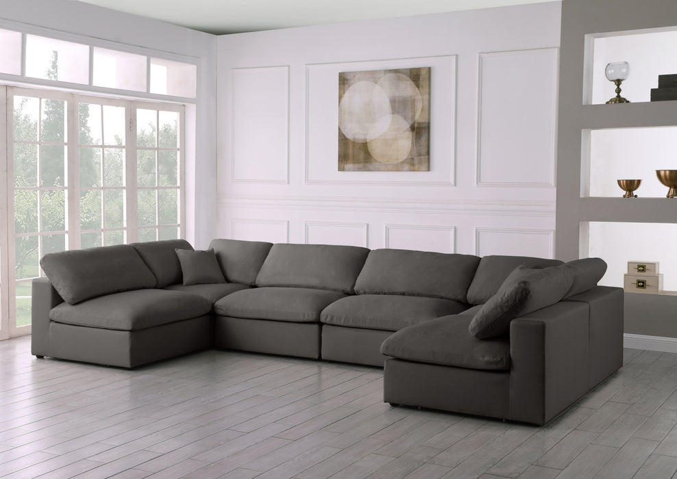 Plush - 6 Piece Modular Sectional - Simple Home Plus