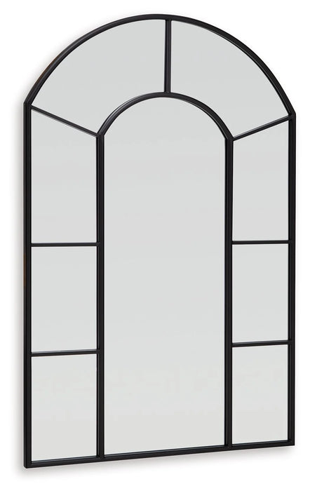 Evengton - Accent Mirror - Black AS-IS
