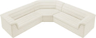 Cascade - Velvet Modular Sectional - Simple Home Plus