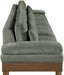 Turin - Chenille Fabric Upholstered Modular Sectional - Green - Simple Home Plus