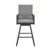 Crown - Outdoor Patio Swivel Bar Stool - Simple Home Plus