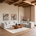 Stellar - 6 Piece Upholstered Modular Sectional - Simple Home Plus