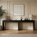 Avro - Solid Wood And Oak Veneer Desk - Simple Home Plus