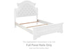 Realyn - Full Panel Rails - Chipped White - Simple Home Plus