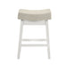 Lenon - Modern Farmhouse Wood Counter Height Kitchen Bar Stool - Simple Home Plus