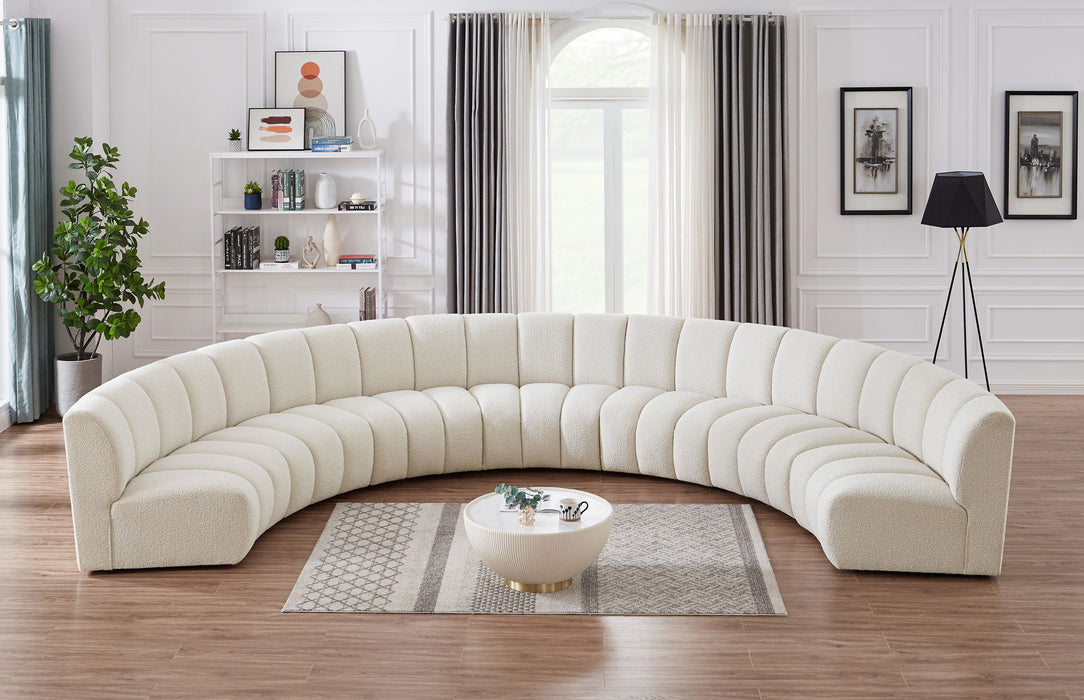 Infinity - 7 Piece Boucle Modular Sectional - Simple Home Plus