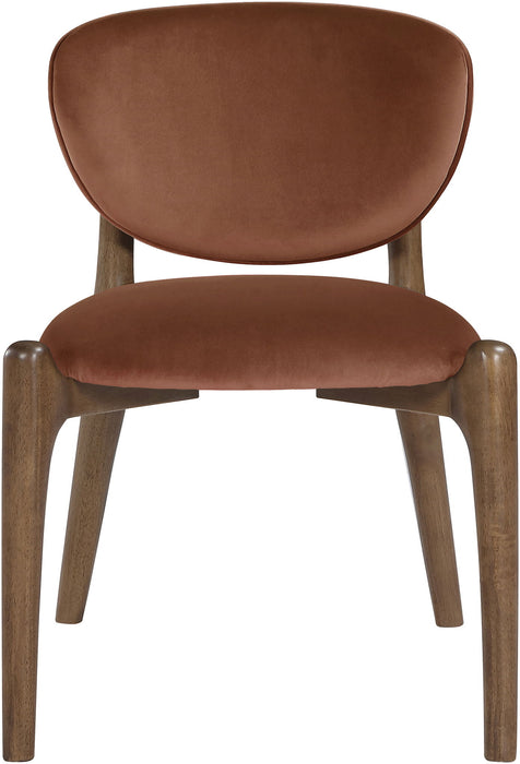 Velora - Upholstered Dining Chair (Set of 2) - Brown Base - Simple Home Plus
