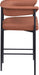 Malin - Faux Leather Counter Stool (Set of 2) - Simple Home Plus