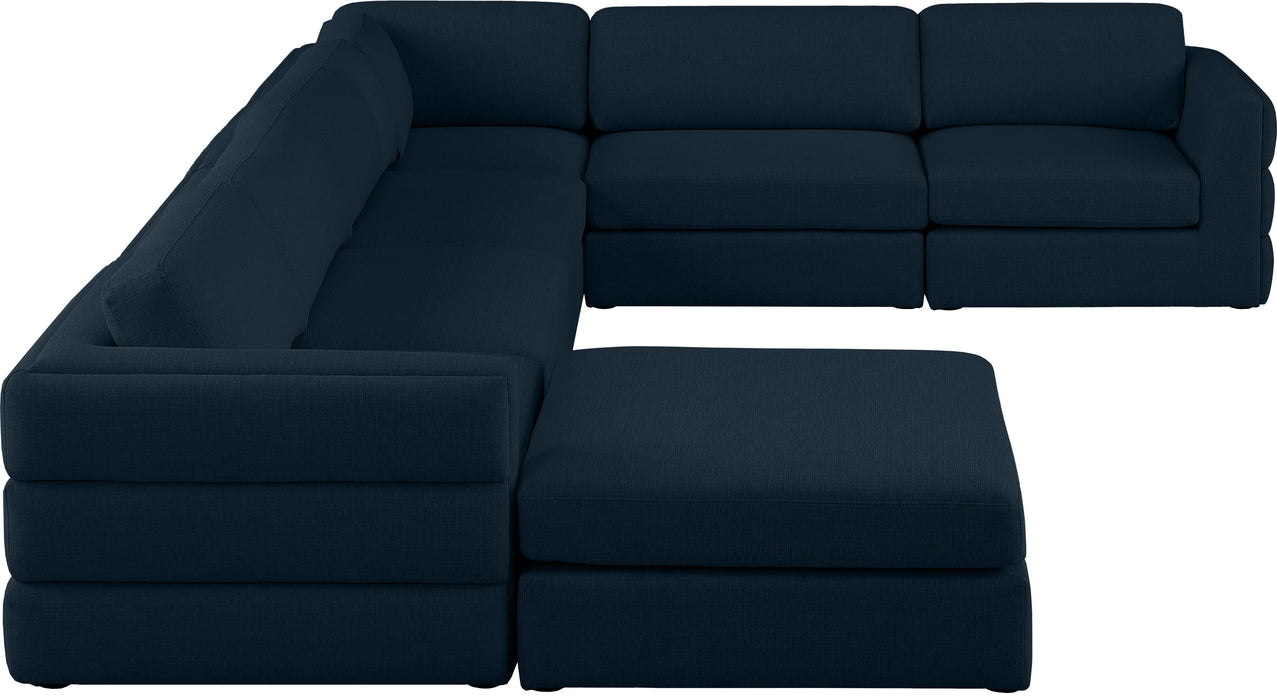 Beckham - 7 Piece Modular Sectional With Chaise - Simple Home Plus