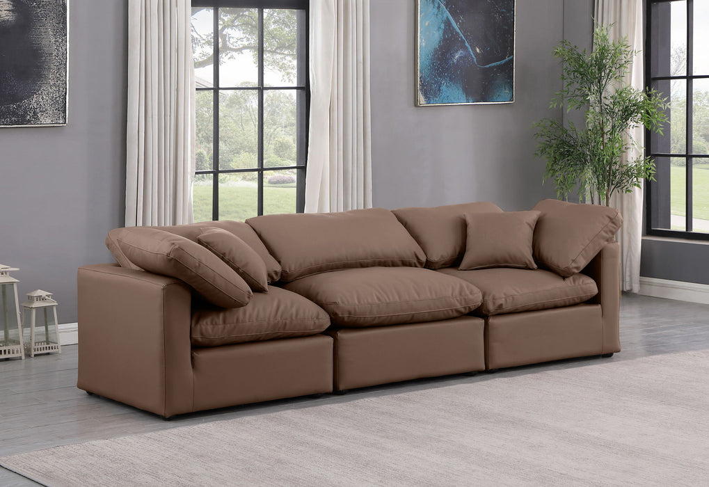 Indulge - Faux Leather 3 Seat Modular Sofa - Simple Home Plus
