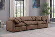Indulge - Faux Leather 3 Seat Modular Sofa - Simple Home Plus