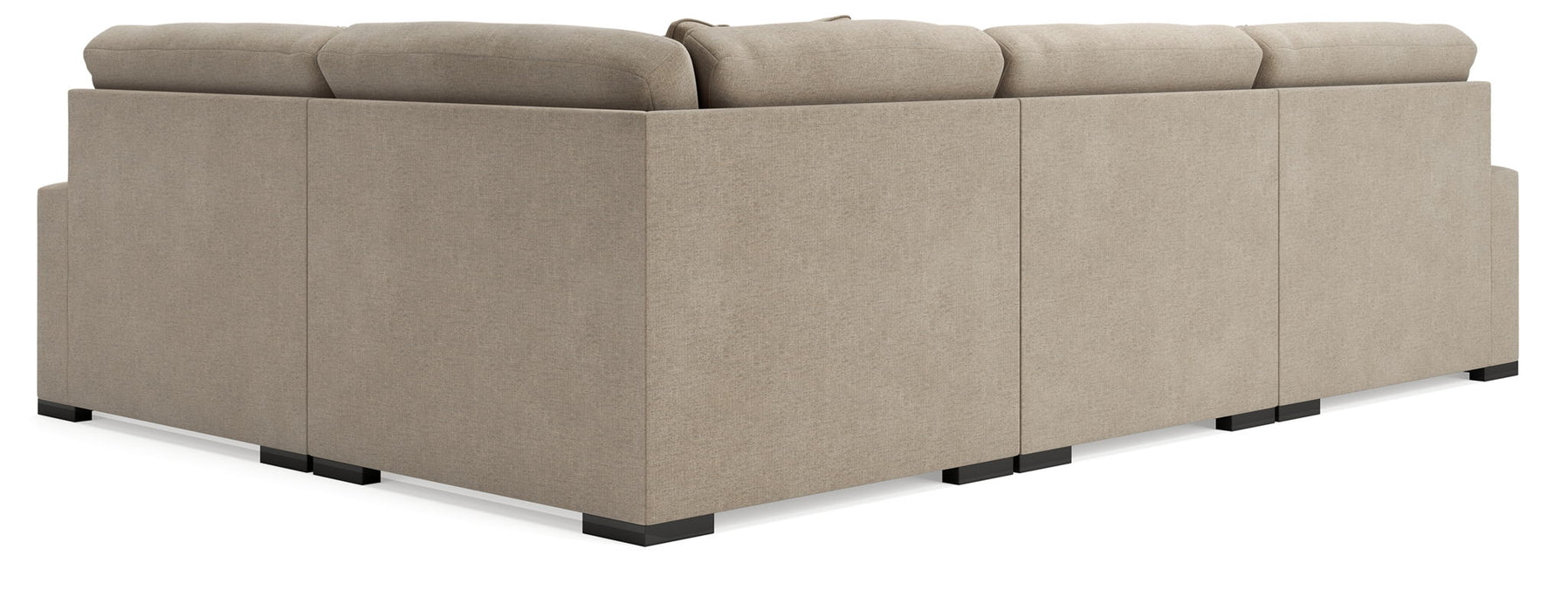 Calden - 4-Piece Sectional - Oatmeal - Simple Home Plus