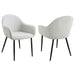 Emma - Fabric Upholstered Dining Arm Chair (Set of 2) - Simple Home Plus
