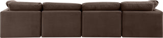 Indulge - Velvet 4 Seat Modular Sofa - Simple Home Plus