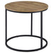 Lainey - Round Occasional Side End Table - Mango - Simple Home Plus