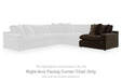Maxton Heights - RAF Corner Chair - Bittersweet - Simple Home Plus