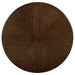 Landon - Round Wood Pedestal Dining Table - Rich Brown - Simple Home Plus