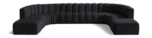 Arc - Velvet Modular Sectional - Simple Home Plus