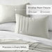 Porter - Soft Washed Pleated Comforter Set - Silver - Simple Home Plus