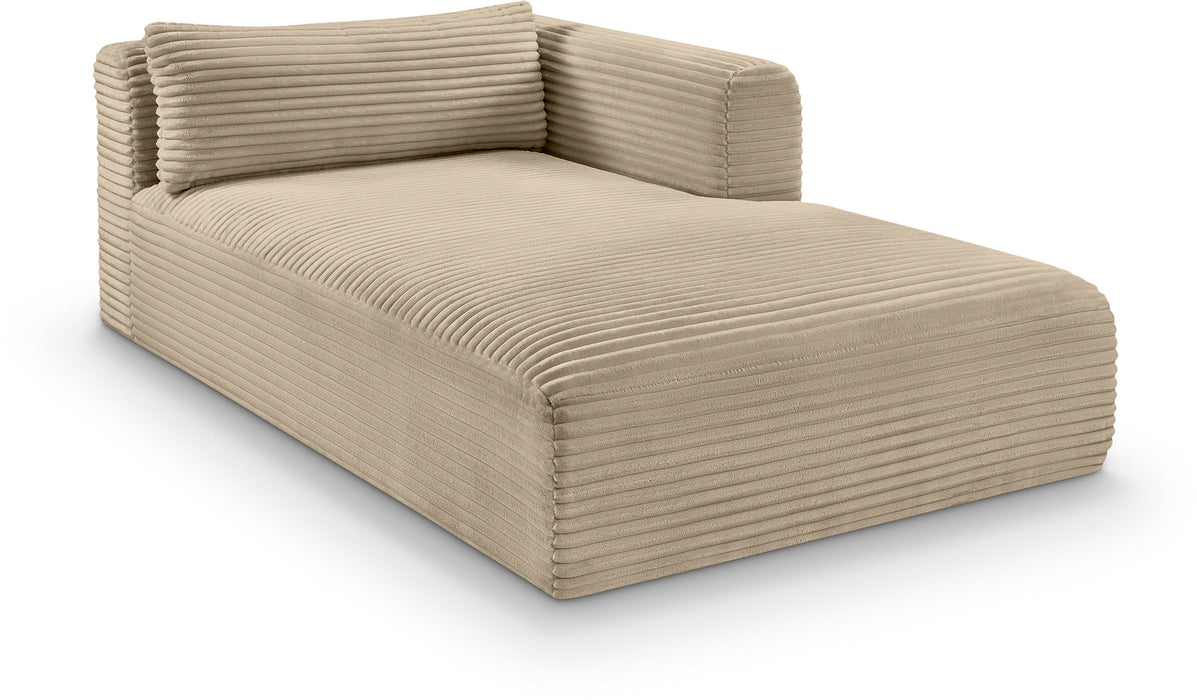 Shaggy - Fabric Chaise - Simple Home Plus