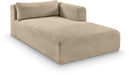 Shaggy - Fabric Chaise - Simple Home Plus