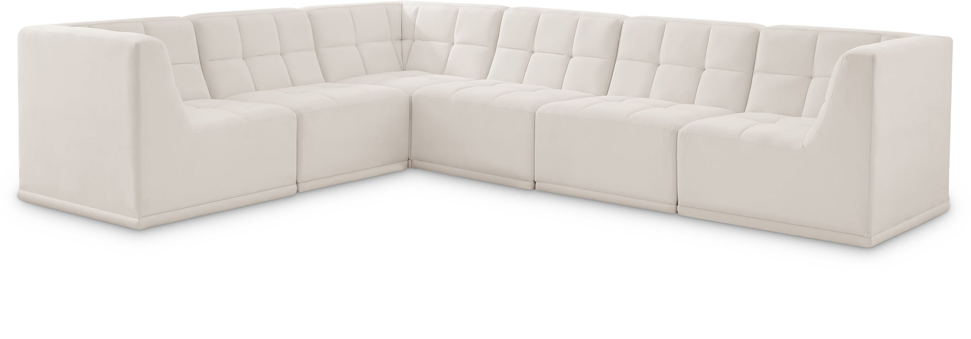 Relax - 6 Piece Modular Sectional - Simple Home Plus