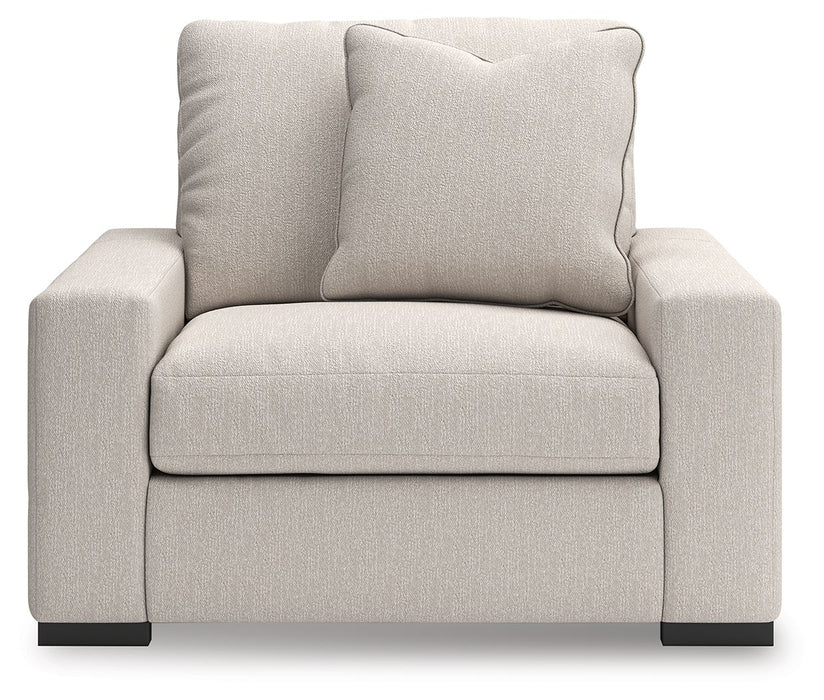 Calden - Chair And A Half - Oyster - Simple Home Plus