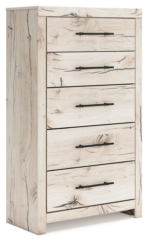 Lawroy - Light Natural - Five Drawer Chest - Simple Home Plus