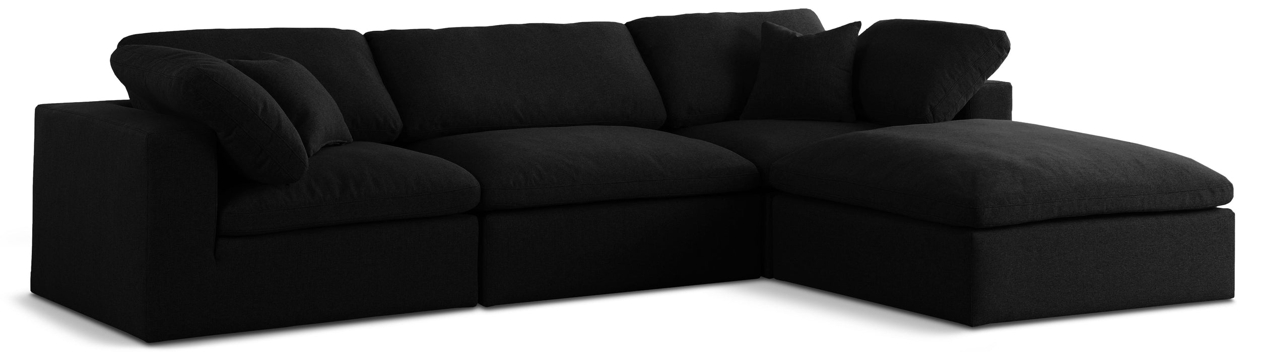Serene - 4 Piece Modular Sectional - Simple Home Plus