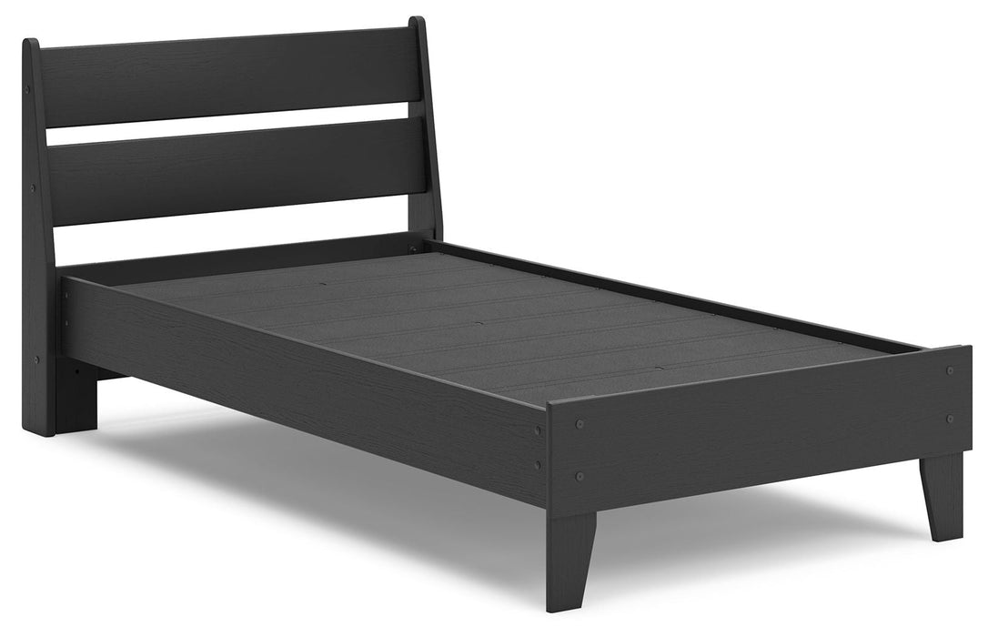 Socalle - Panel Platform Bed - Simple Home Plus