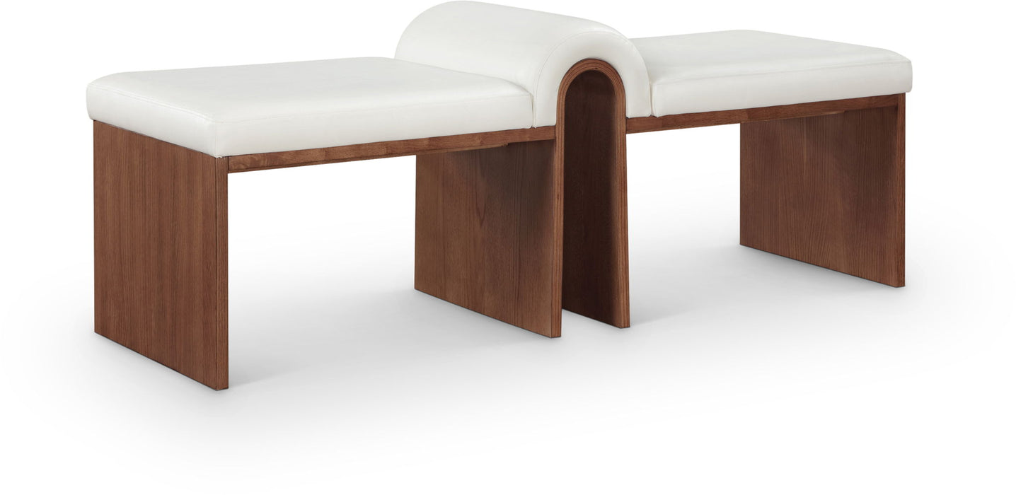 Delphine - Bench - Walnut Base - Simple Home Plus