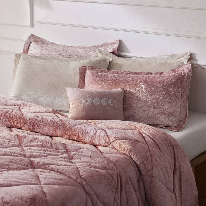 Felicia - Comforter Set - Blush - Simple Home Plus