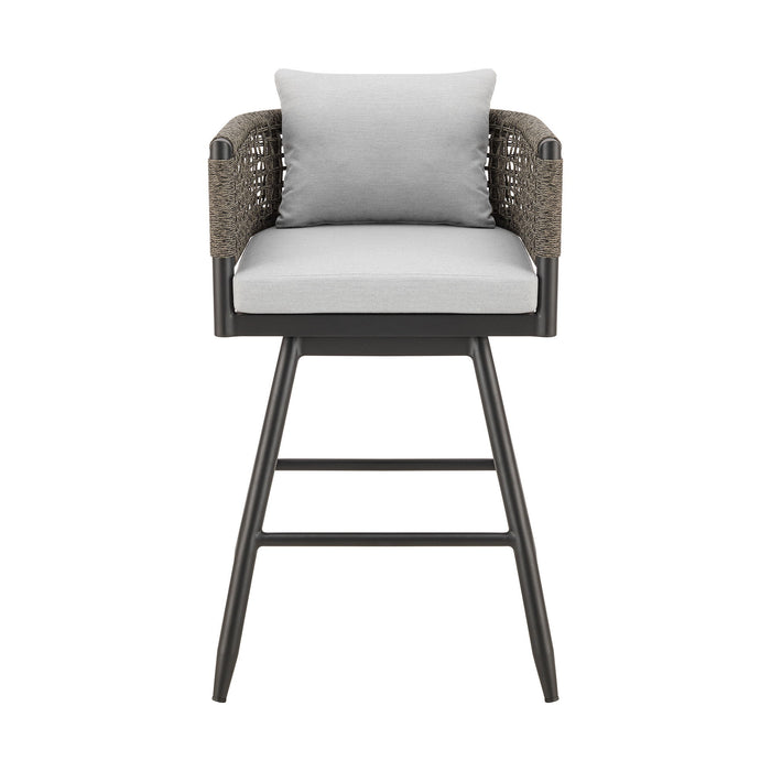 Alegria - Outdoor Patio Swivel Bar Stool - Simple Home Plus