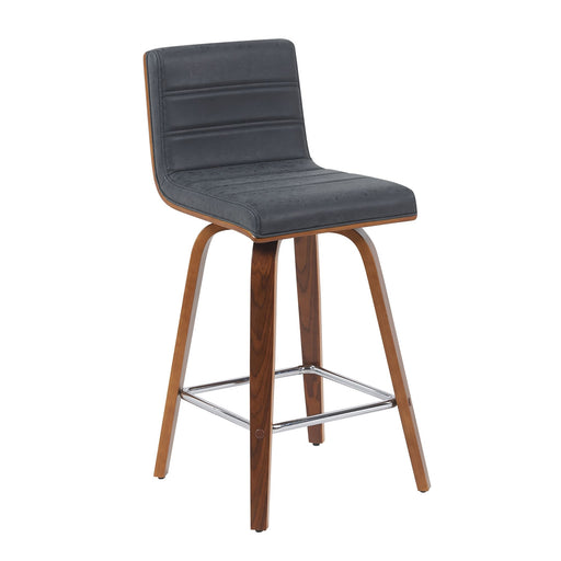 Vienna - Swivel Bar Stool - Walnut Base - Simple Home Plus